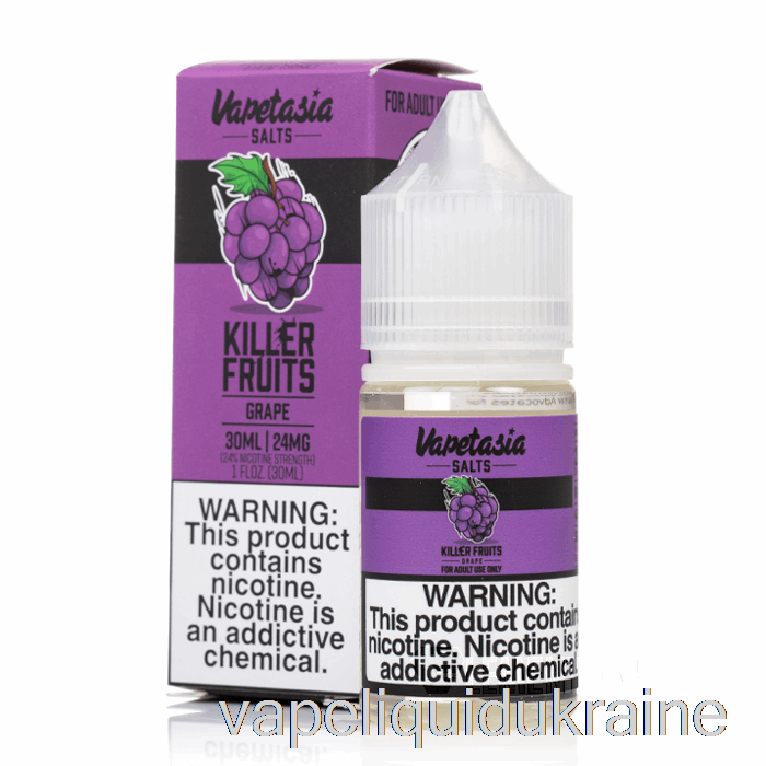 Vape Ukraine Grape - Vapetasia Salts - 30mL 24mg